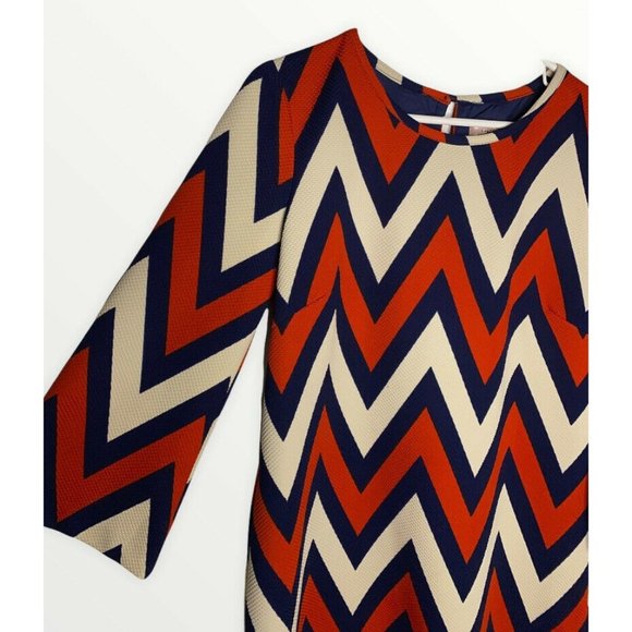 Traffic People Anthropologie Chevron Dress - Picture 2 of 3